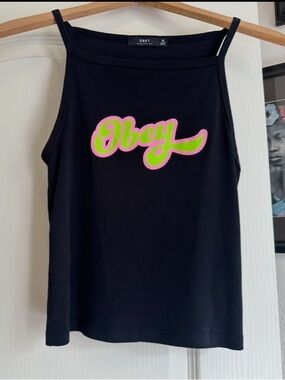 OBEY Worldwide Tank. Size: Medium. Excellent condition  🖤